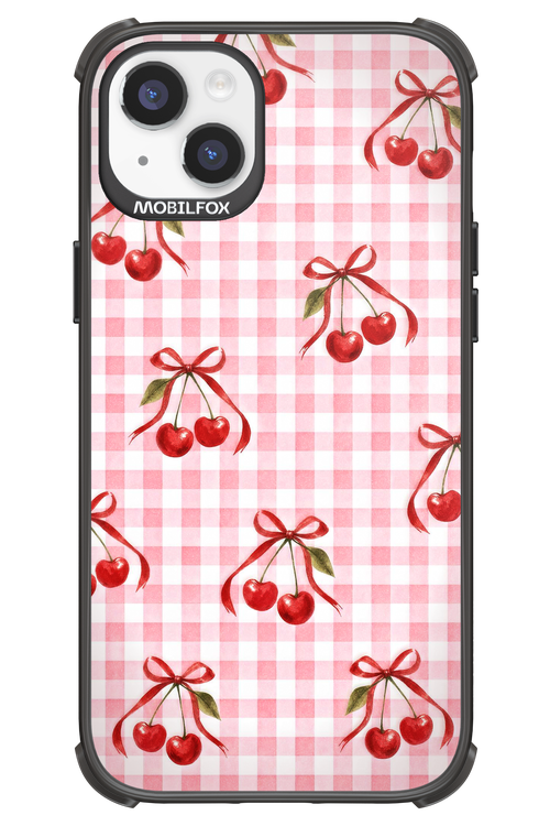 Pink Cherry Checked 2.0 - Apple iPhone 14 Plus