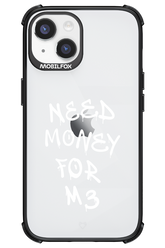 Need M3 Transparent White - Apple iPhone 14