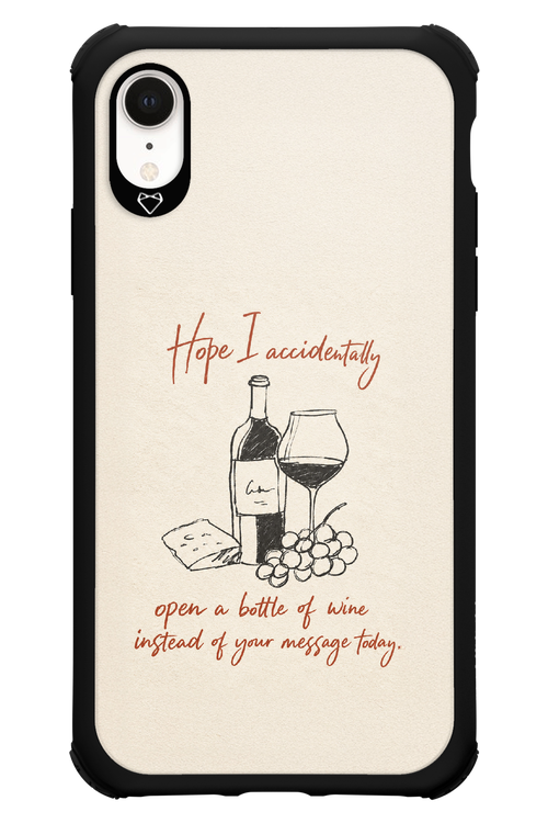 Bottle of wine 2.0 - Apple iPhone XR