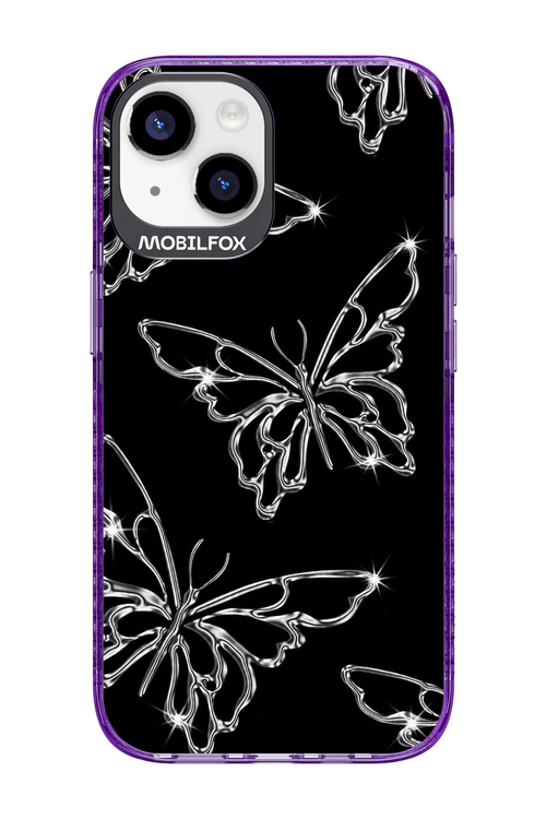 Silver Butterfly 2.0 - Apple iPhone 14