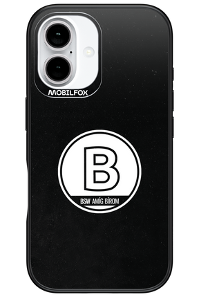 Amig bírom Black - Apple iPhone 16