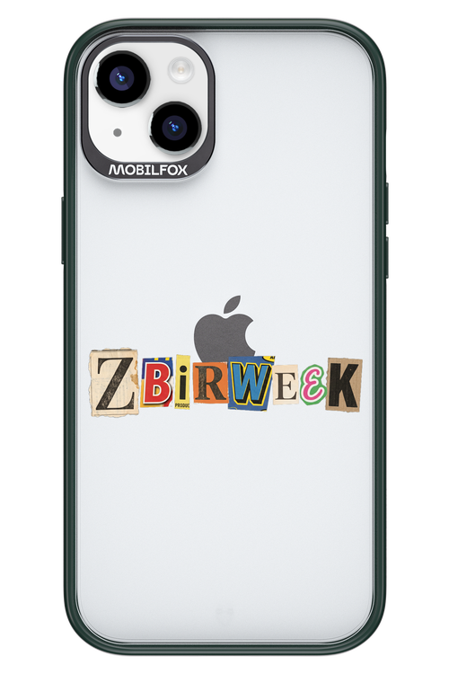 Zbirweek (transparent) 2.0 - Apple iPhone 14 Plus