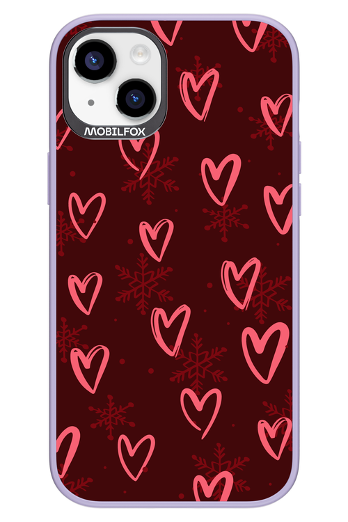 Christmas Hearts - Apple iPhone 14 Plus