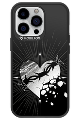 Fehér Szív - Apple iPhone 13 Pro