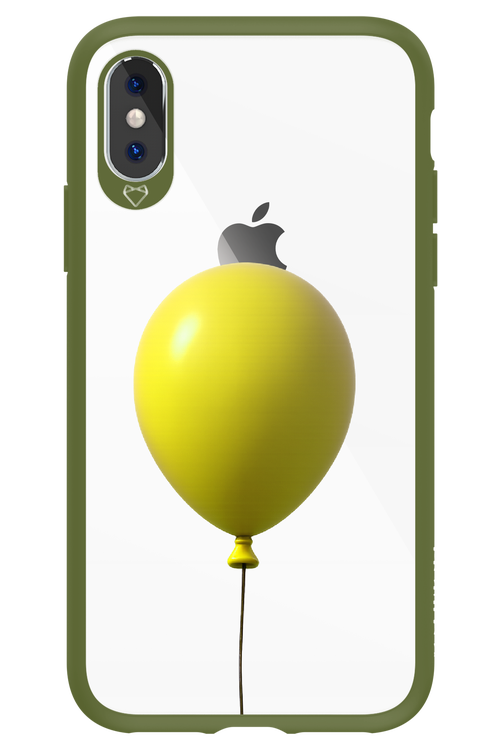 Yellow Balloon - Apple iPhone X