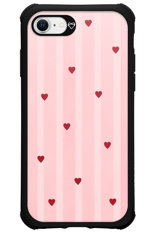 Red Little Hearts 2.0 - Apple iPhone SE 2022