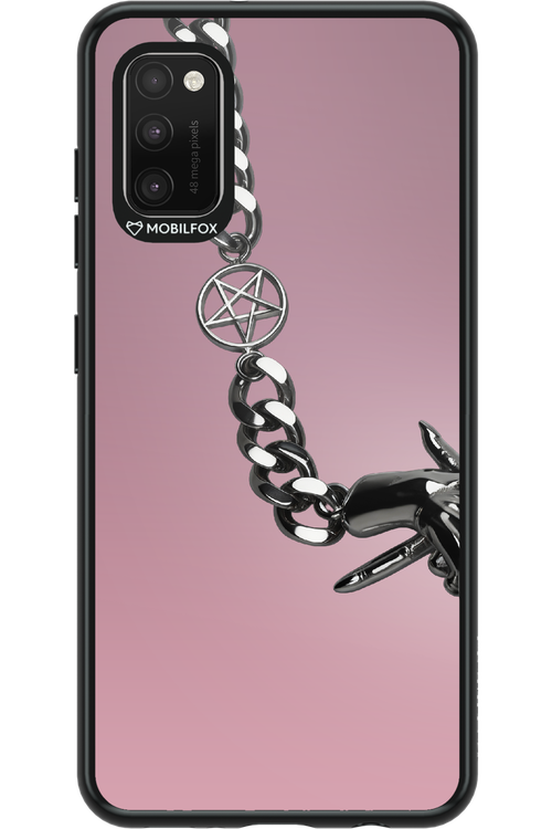 Chain stanga roz 2.0 - Samsung Galaxy A41