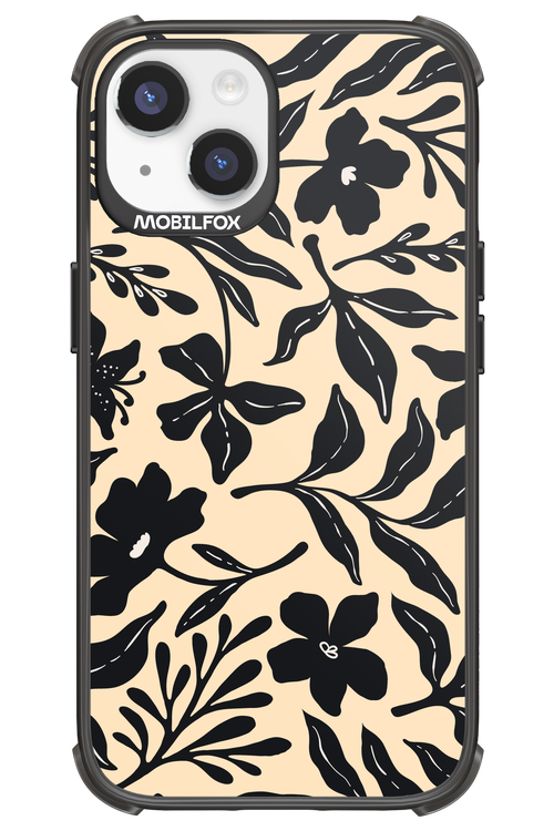 Black Flowers 2.0 - Apple iPhone 14