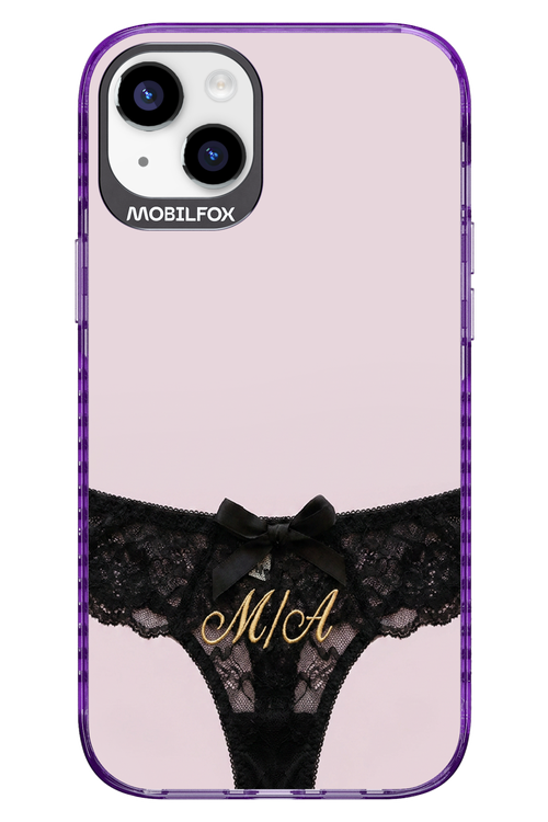 Black Panties 2.0 - Apple iPhone 14 Plus