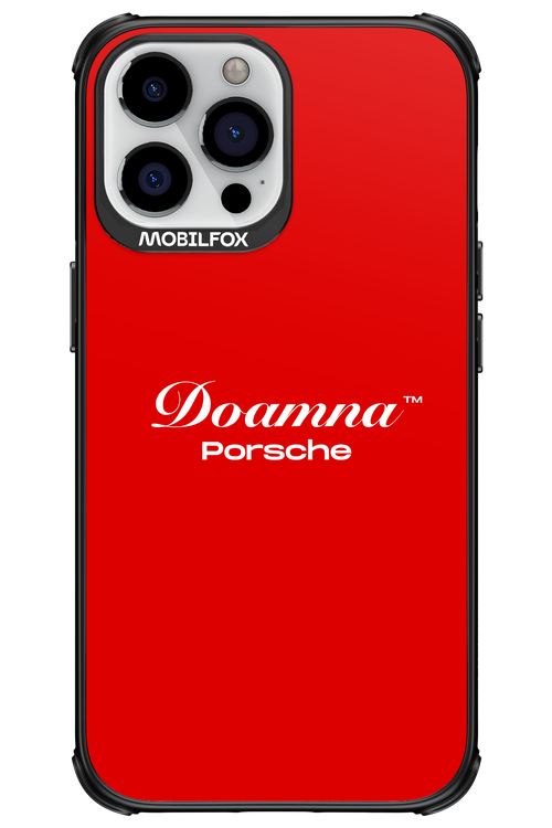 Doamna Porsche (red) - Apple iPhone 13 Pro Max