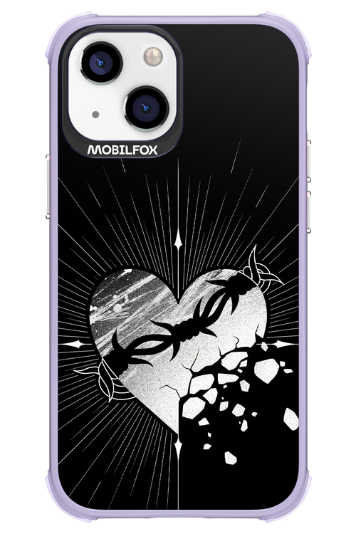 Fehér Szív 2.0 - Apple iPhone 13 Mini