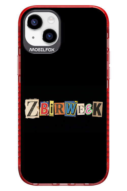Zbirweek (black) 2.0 - Apple iPhone 14 Plus