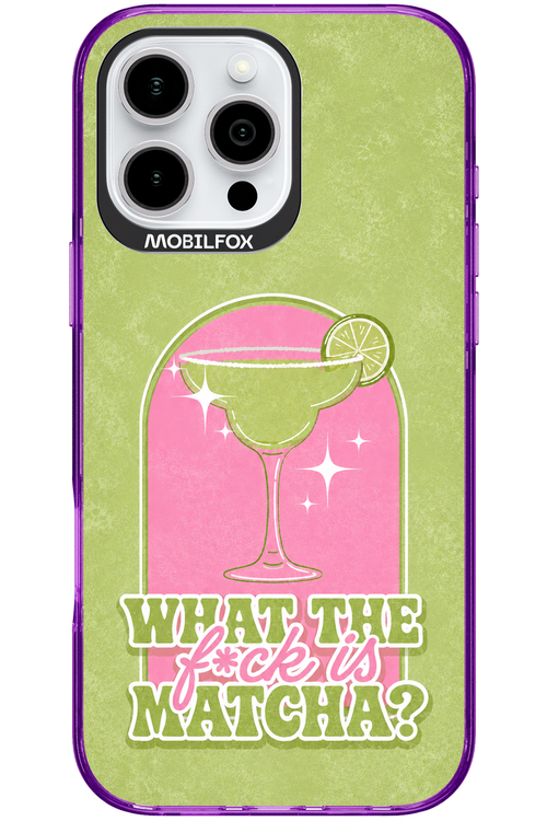 WHAT THE FUCK IS MATCHA 2.0 - Apple iPhone 16 Pro Max