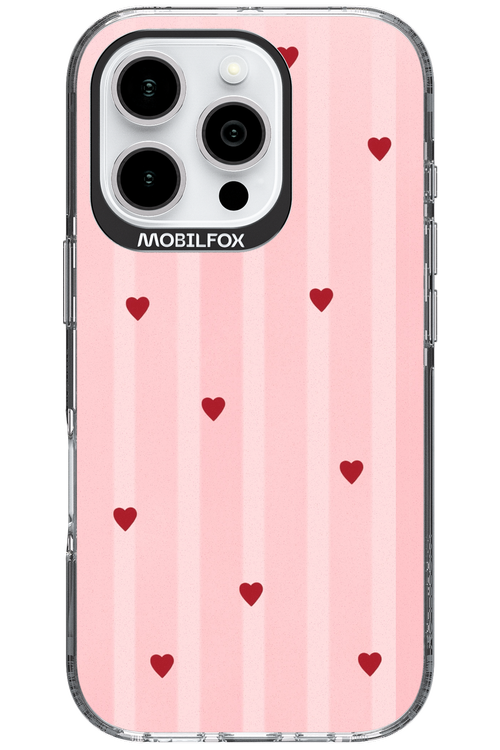 Red Little Hearts 2.0 - Apple iPhone 16 Pro