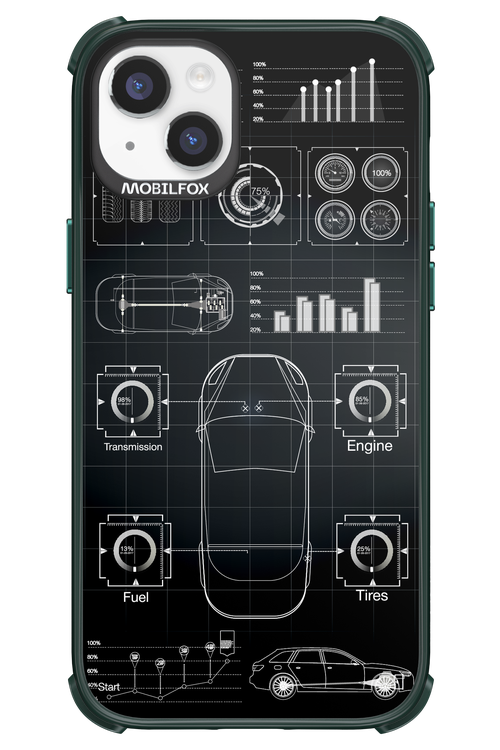 Cyber Grid 2.0 - Apple iPhone 14 Plus
