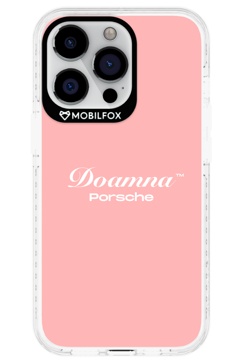 Doamna Porsche (pink) - Apple iPhone 13 Pro