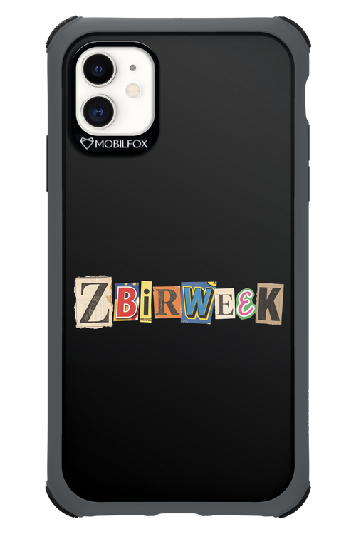Zbirweek (black) 2.0 - Apple iPhone 11