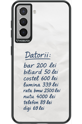 The List - Samsung Galaxy S21