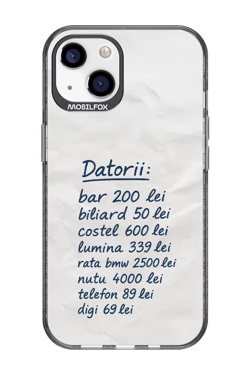 The List - Apple iPhone 13