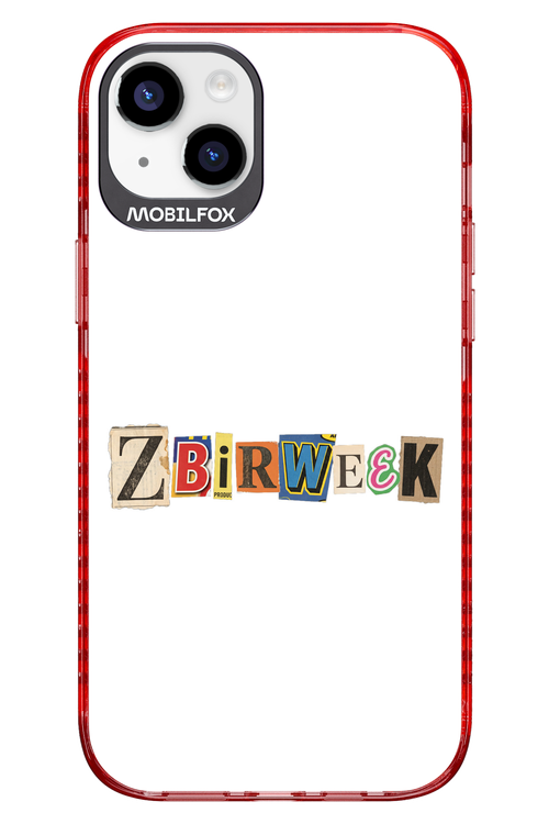 Zbirweek (white) 2.0 - Apple iPhone 14 Plus