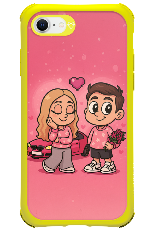 Pink Amour 2.0 - Apple iPhone SE 2020