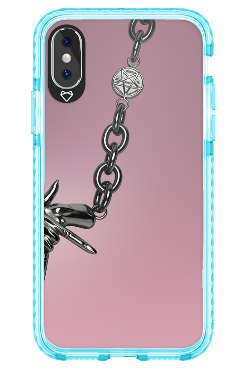 Chain dreapta roz 2.0 - Apple iPhone X