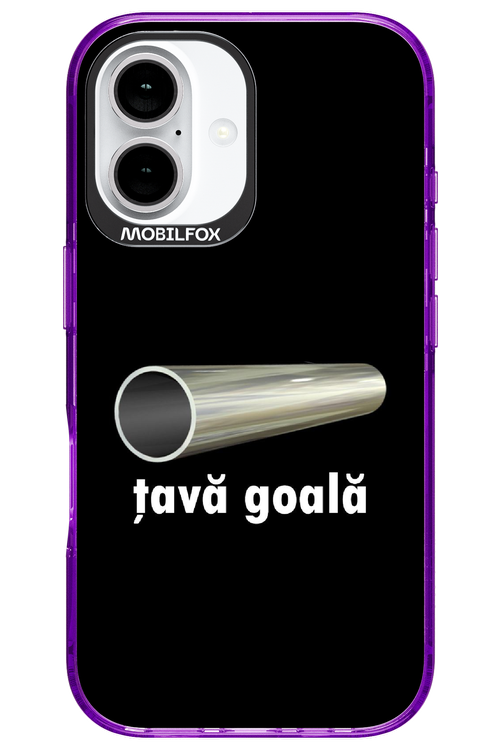 Țavă Goală Black - Apple iPhone 16