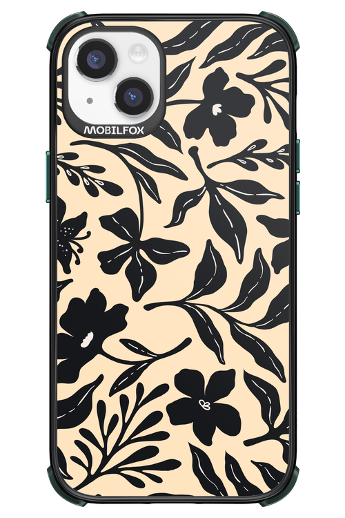 Black Flowers 2.0 - Apple iPhone 14 Plus