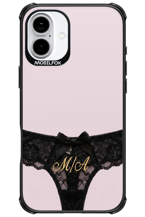 Black Panties 2.0 - Apple iPhone 16 Plus