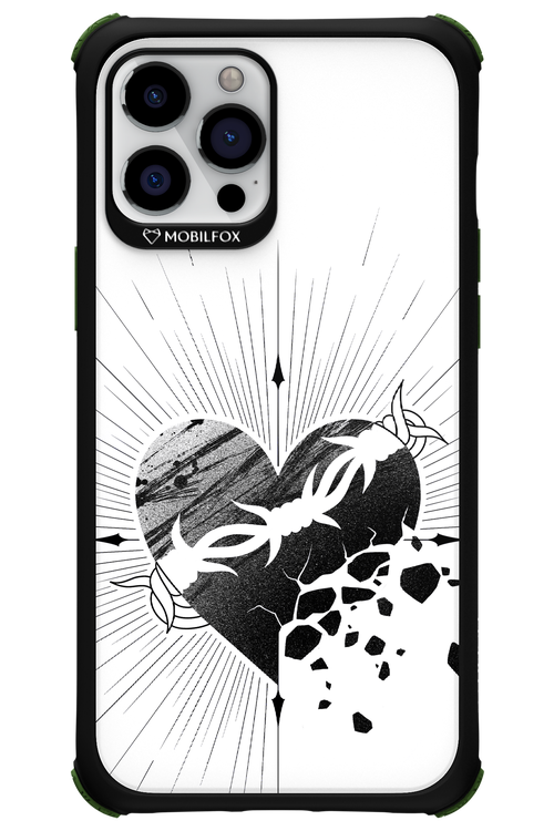 Fekete Szív - Apple iPhone 12 Pro Max