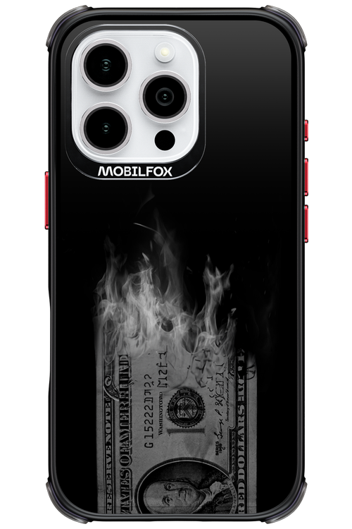 Money Burn B&W 2.0 - Apple iPhone 16 Pro