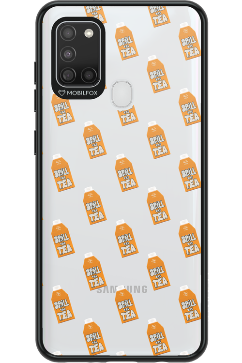 Yellow Tea Party Chaos - Samsung Galaxy A21 S