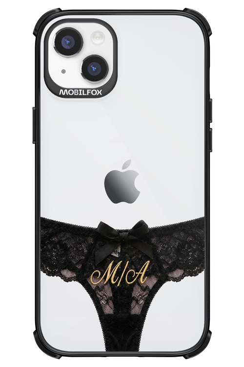 Black Panties Transparent 2.0 - Apple iPhone 14 Plus