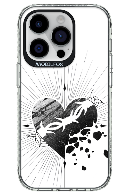 Fekete Szív 2.0 - Apple iPhone 14 Pro