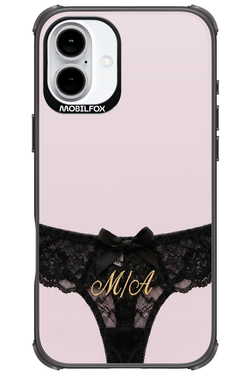 Black Panties 2.0 - Apple iPhone 16 Plus