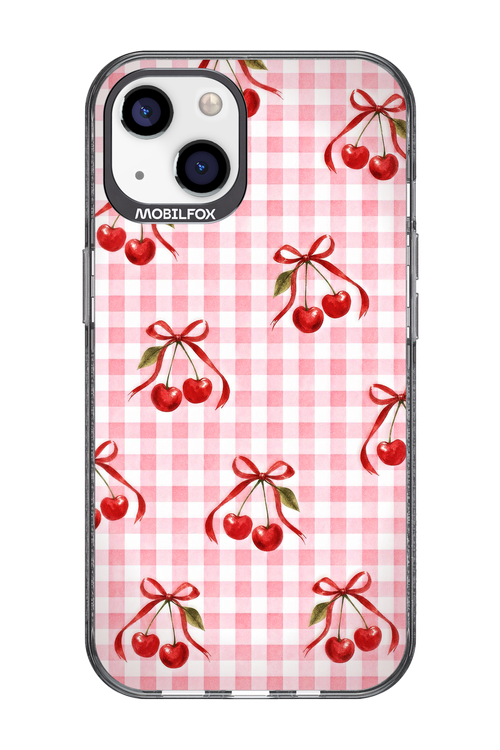 Pink Cherry Checked 2.0 - Apple iPhone 13