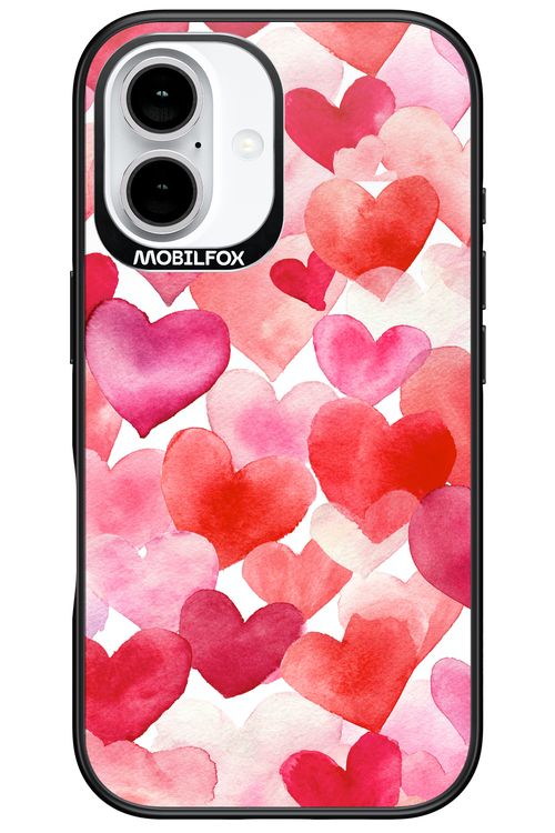 Water Painted Heart 2.0 - Apple iPhone 16