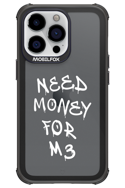 Need M3 Transparent White - Apple iPhone 13 Pro