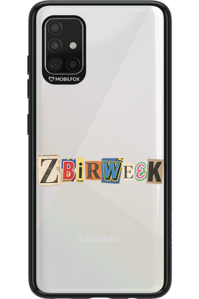Zbirweek (transparent) 2.0 - Samsung Galaxy A51