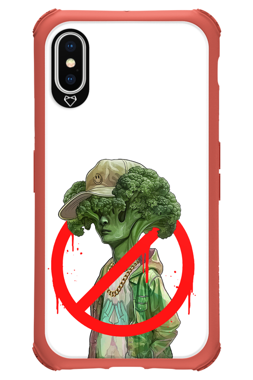 Anti Brokkoli White - Apple iPhone X