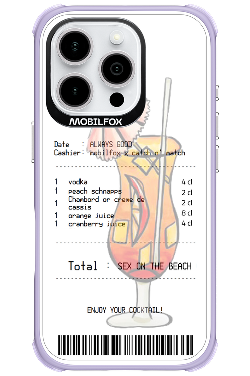 sex on the beach cocktail - Apple iPhone 16 Pro