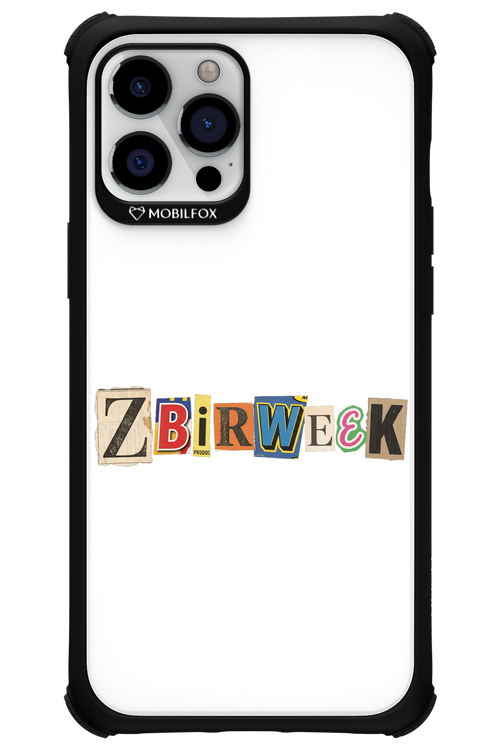 Zbirweek (white) 2.0 - Apple iPhone 12 Pro Max