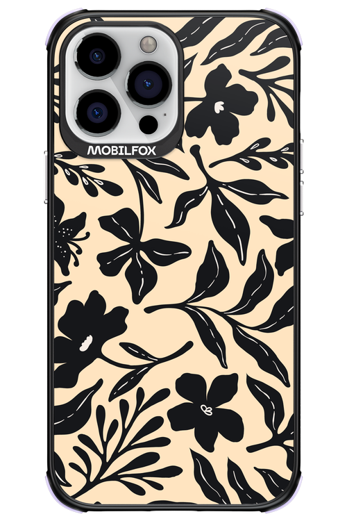 Black Flowers 2.0 - Apple iPhone 13 Pro Max