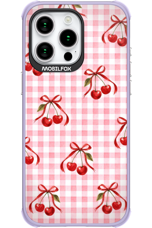Pink Cherry Checked 2.0 - Apple iPhone 15 Pro Max