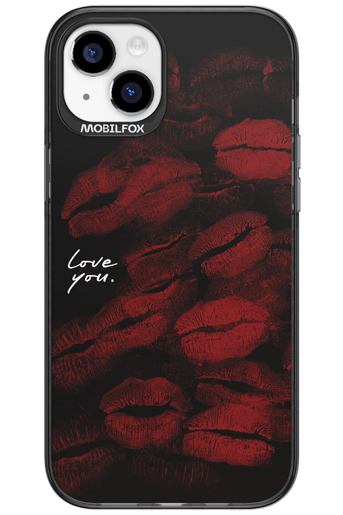LOVE U BLACK 2.0 - Apple iPhone 15 Plus