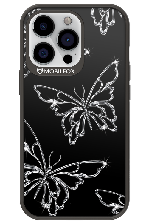 Silver Butterfly 2.0 - Apple iPhone 13 Pro