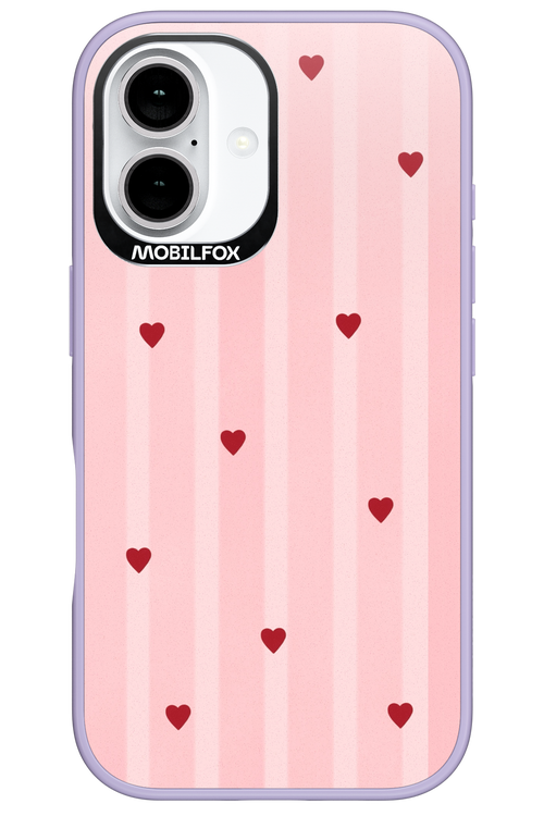 Red Little Hearts 2.0 - Apple iPhone 16