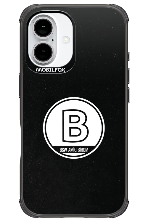 Amig bírom Black - Apple iPhone 16