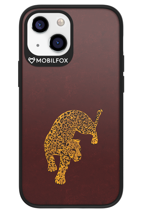 Burgundy Leopard - Apple iPhone 13 Mini