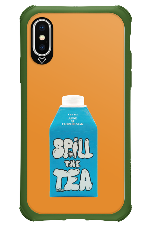 Blue Splash - Apple iPhone X